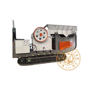 Щековая дробилка на гусеницах PE-400х600